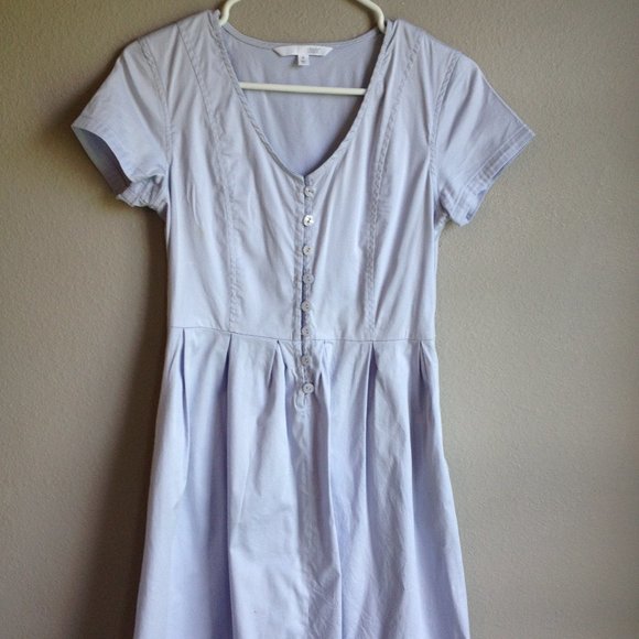 PERFECT SUMMER SATEEN PLEATED DRESS size 6 - Picture 2 of 3